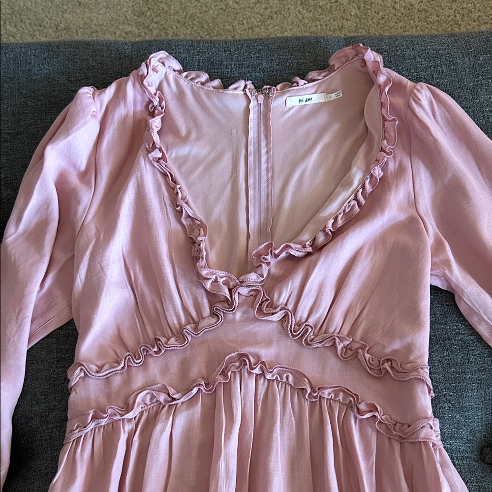 Miami Blush Ruffled Top - Picture 4 of 7